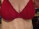 Red bra